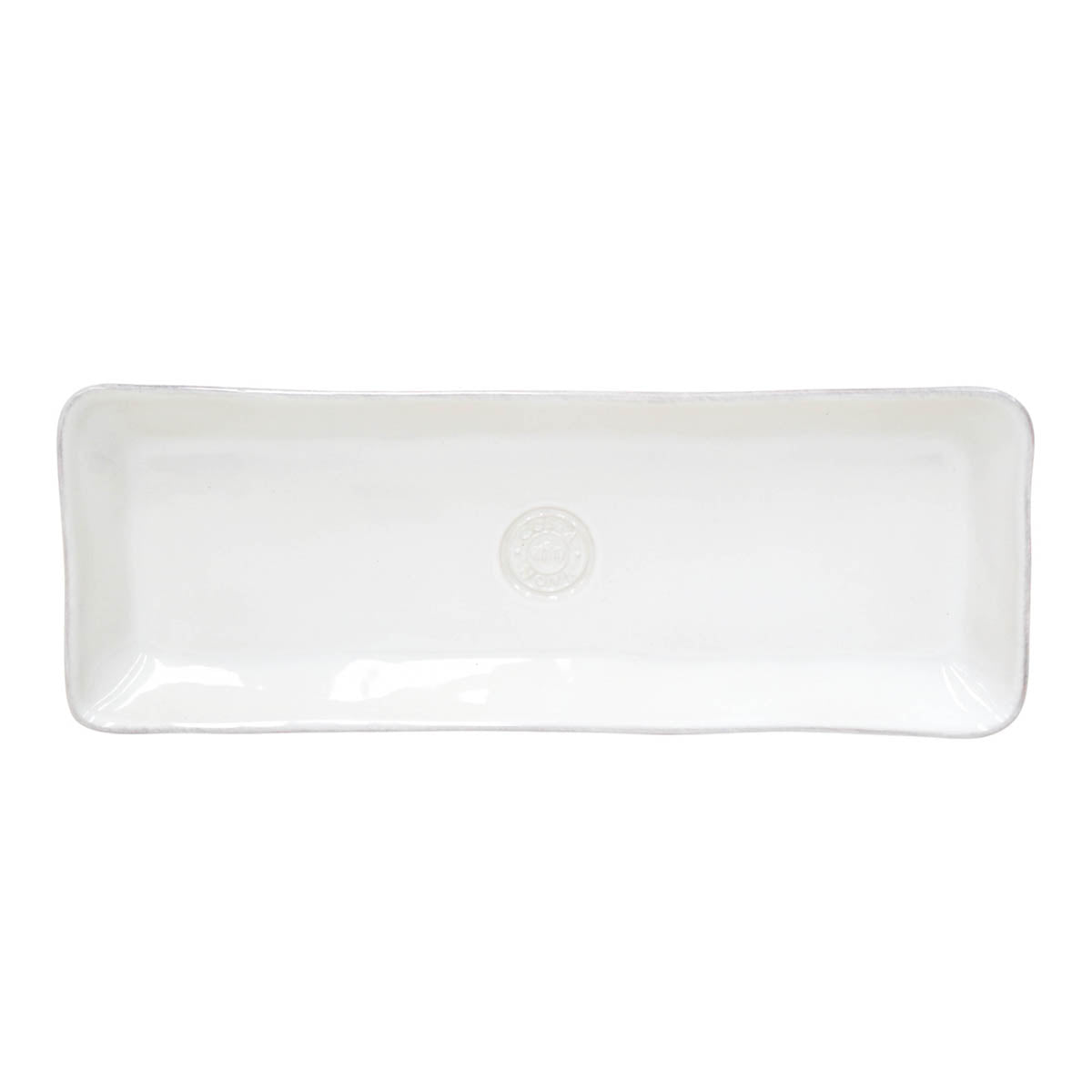 301251 Costa Nova Nova White Rectanglular Tray 372x137mm  Tomkin Australia Hospitality Supplies