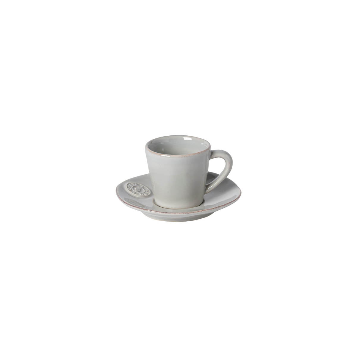 301319 Costa Nova Nova Sand Grey Coffee Cup & Saucer 70ml  Tomkin Australia Hospitality Supplies