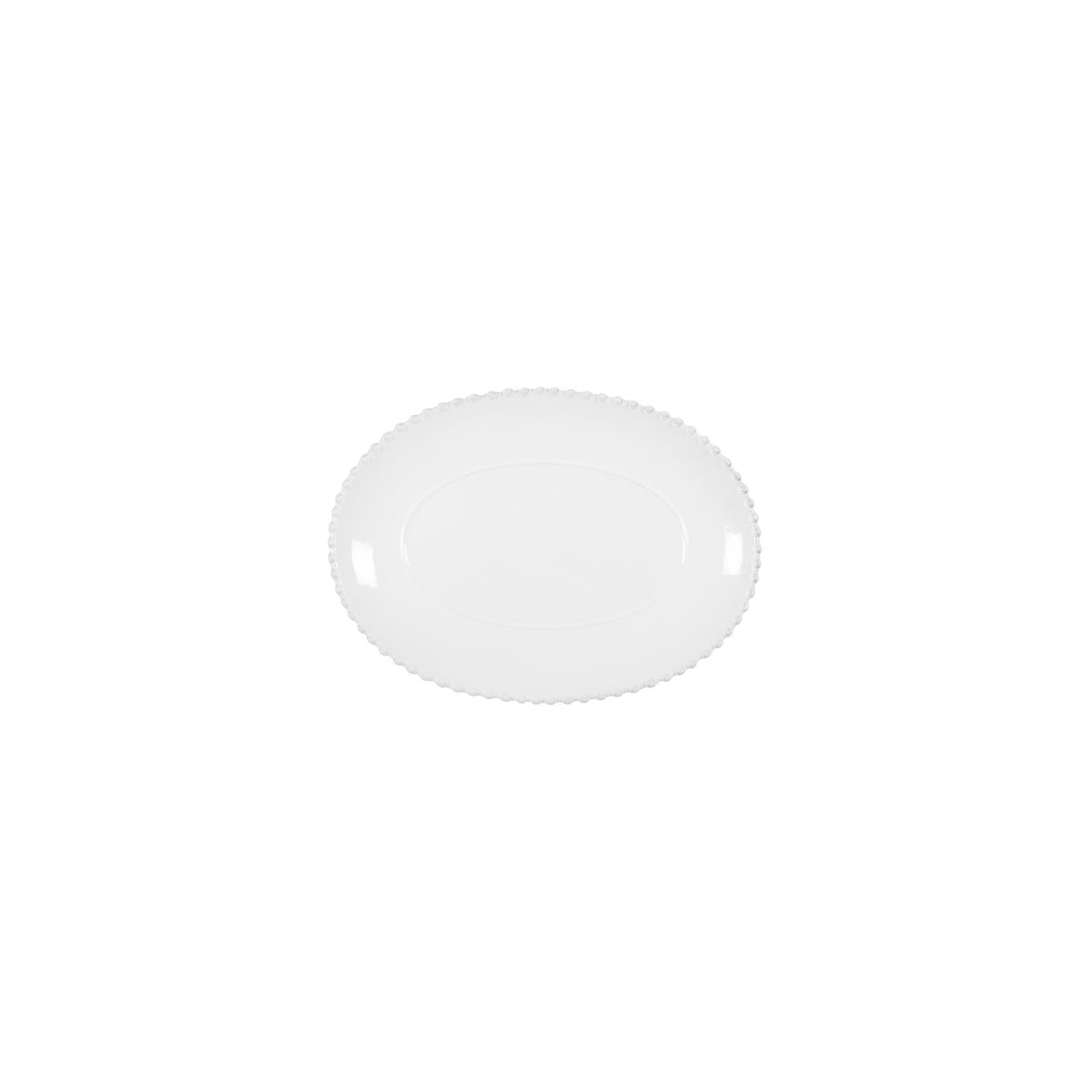 PEA331-WHI Costa Nova Pearl Oval Platter 342x250mm Tomkin Australia Hospitality Supplies