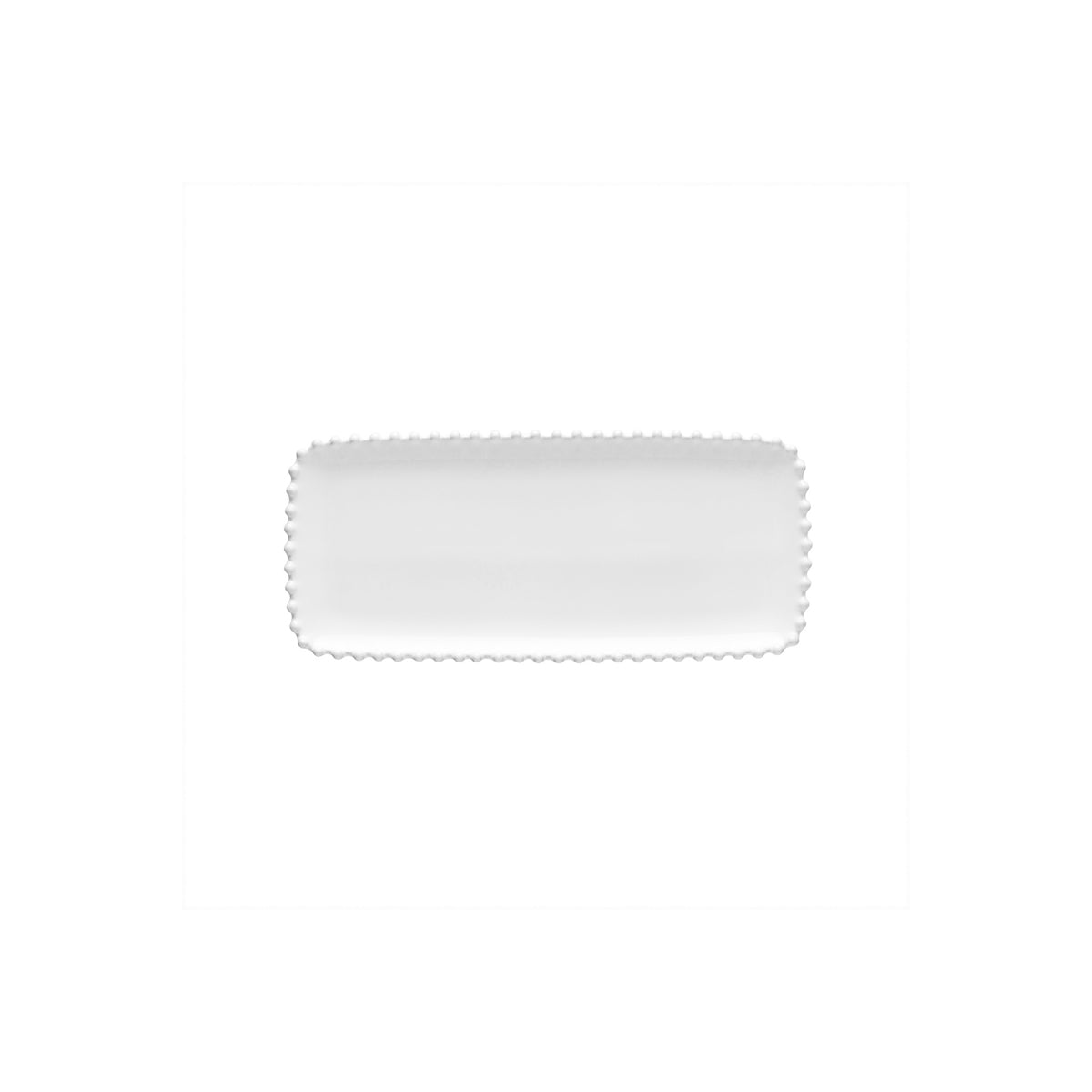 PER301-WHI Costa Nova Pearl Rectangular Platter 302x132mm Tomkin Australia Hospitality Supplies