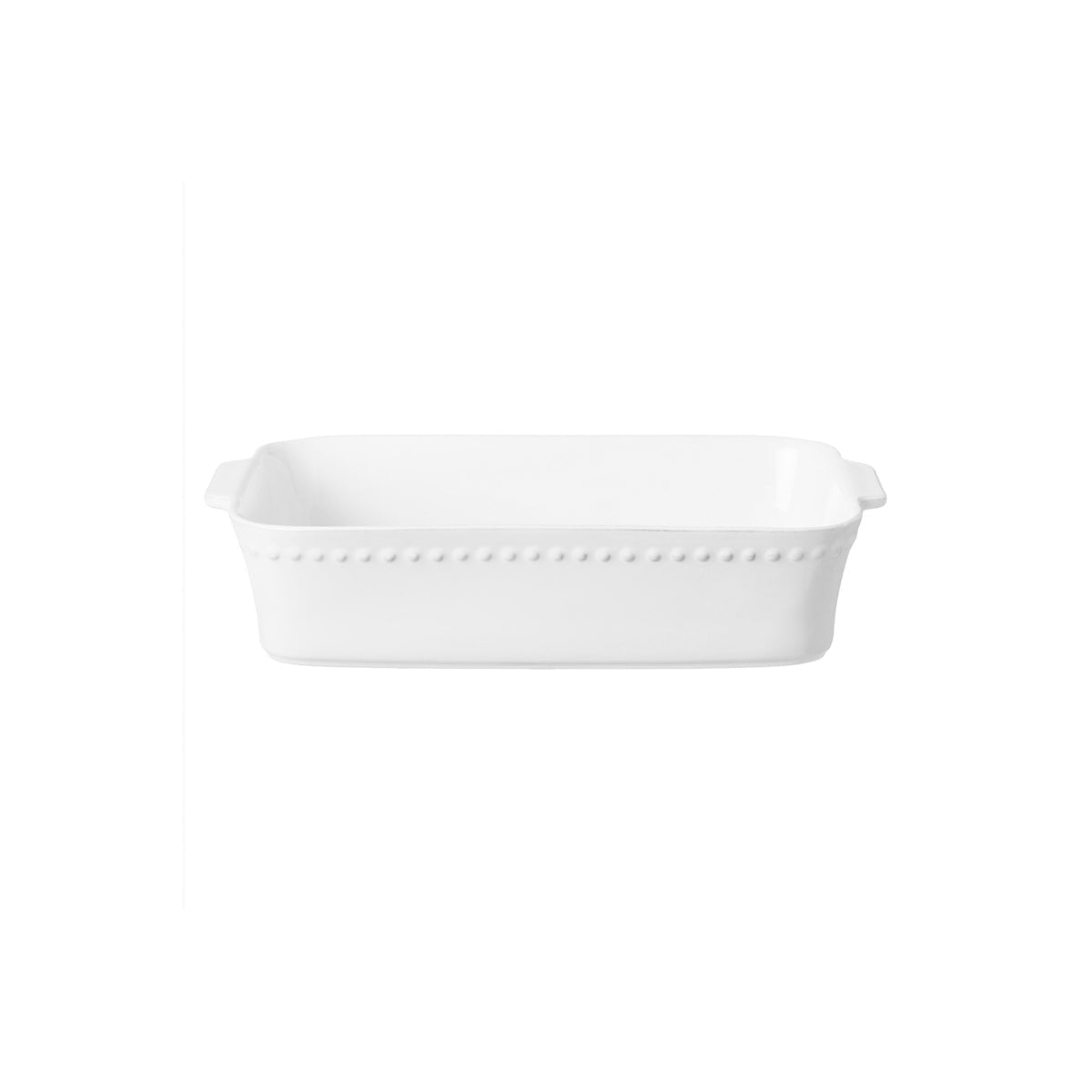 PER381-WHI Costa Nova Pearl Rectangular Baker 3900ml Tomkin Australia Hospitality Supplies