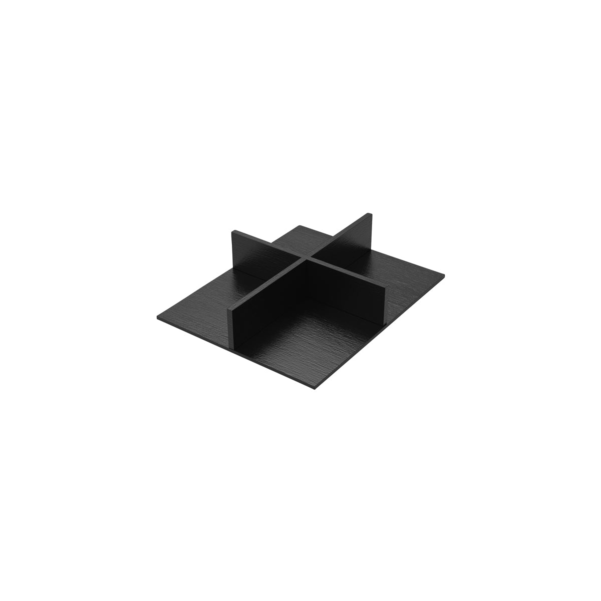 CRASTERBUBD021 Craster Craster Flow Bento Black Divider 1/2 Size 297x237x54mm Tomkin Australia Hospitality Supplies