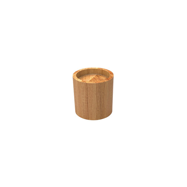 Craster Tilt Oak Carafe Riser 116x117mm | Tomkin Australia Hospitality ...