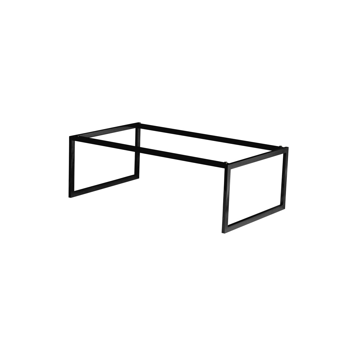 CRASTERBUFL021 Craster Craster Flow Frame Flat Tall Black 1/1 Size 530x325x184mm Tomkin Australia Hospitality Supplies