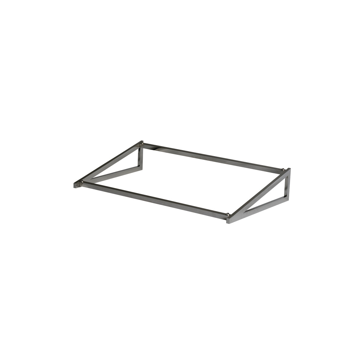 CRASTERBUFL024 Craster Craster Flow Frame Angled Low Black 1/1 Size 530x315x97mm Tomkin Australia Hospitality Supplies