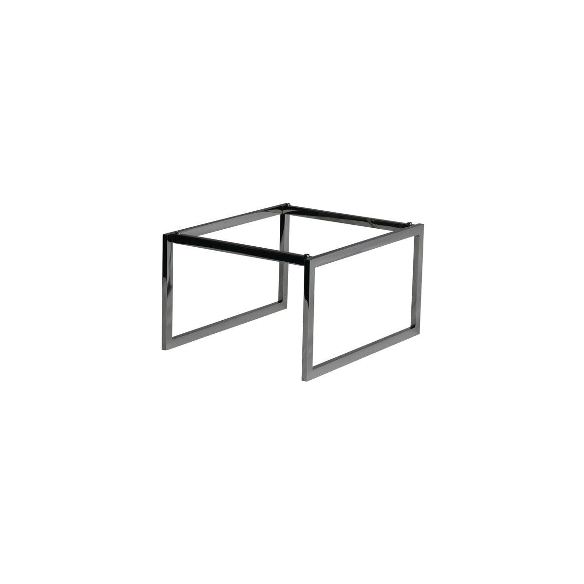 CRASTERBUFL025 Craster Craster Flow Frame Flat Tall Black 1/2 Size 325x265x184mm Tomkin Australia Hospitality Supplies