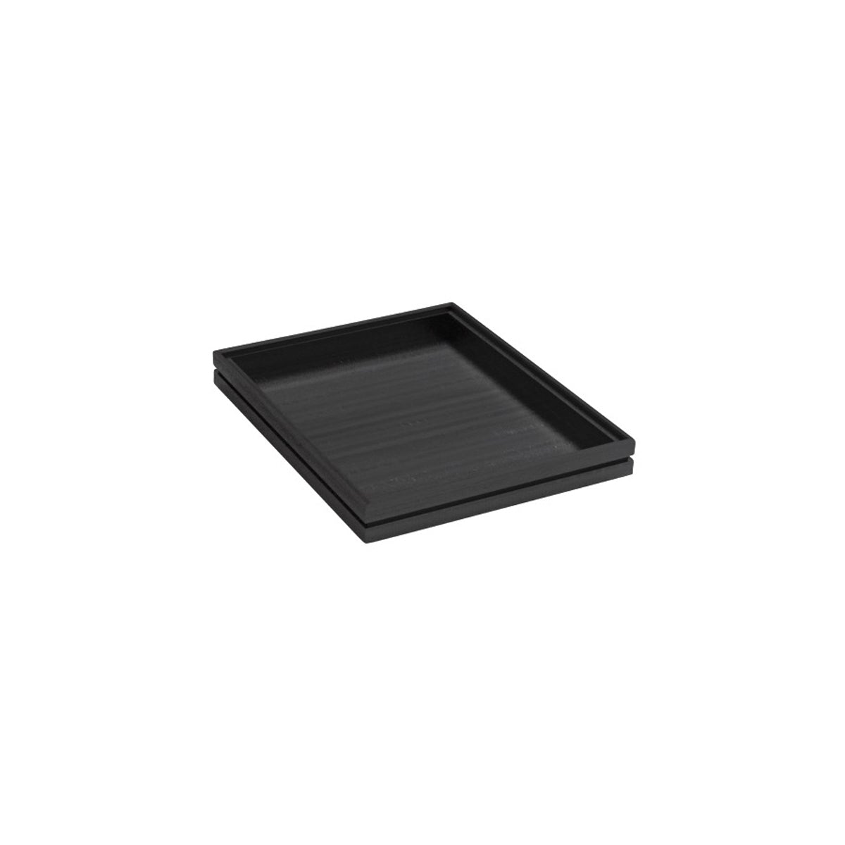 CRASTERBUFR032 Craster Craster Flow Black Tray Tall 1/2 Size 325x265x40mm Tomkin Australia Hospitality Supplies