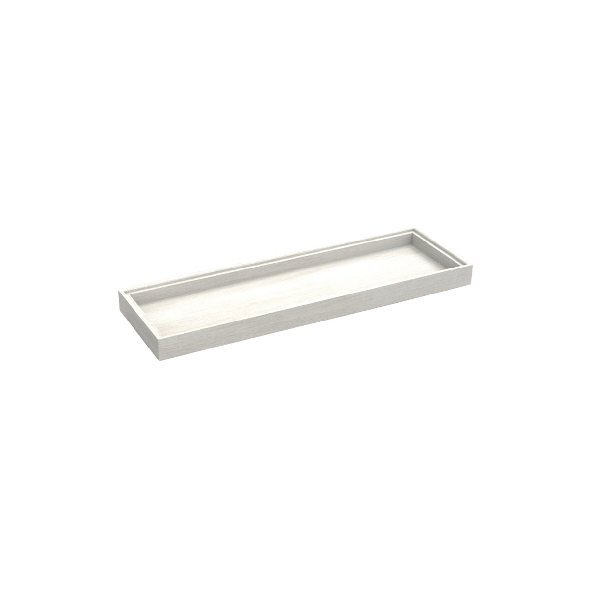 CRASTERBUFR044 Craster Craster Flow White Tray Tall 2/4 Size 530x162x40mm Tomkin Australia Hospitality Supplies