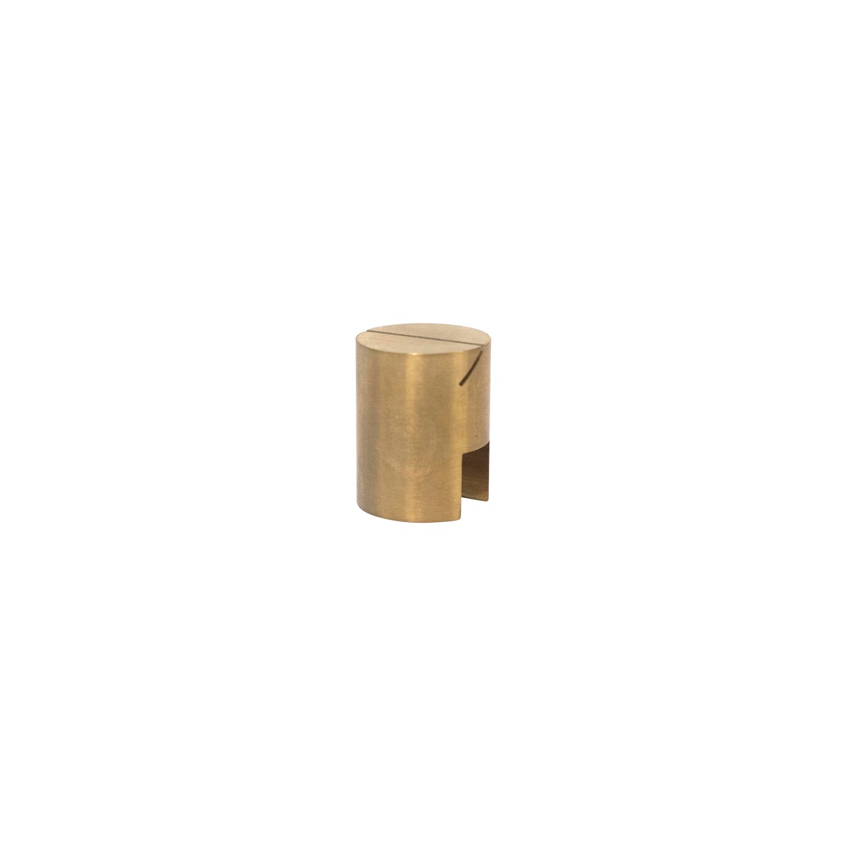CRASTERBULH002 Craster Craster Flow Label Holder Brass Cylindrical 30x38mm Tomkin Australia Hospitality Supplies