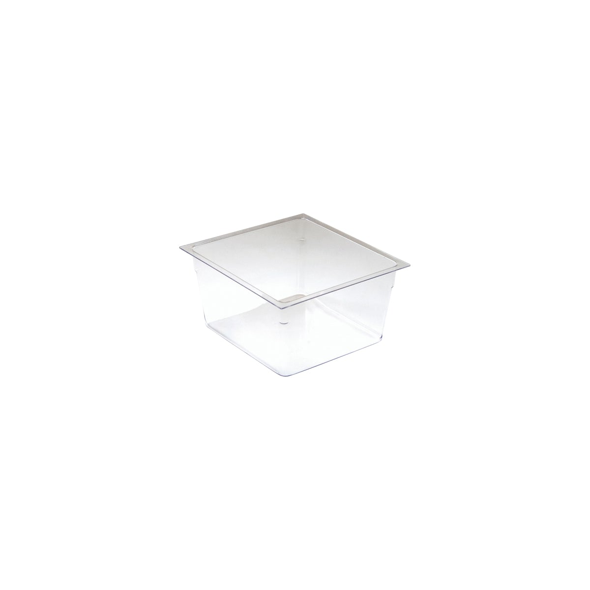 CRASTERBUTL1321 Craster Craster Flow Trough Tray Liner Half Transparent 250x235x128mm Tomkin Australia Hospitality Supplies