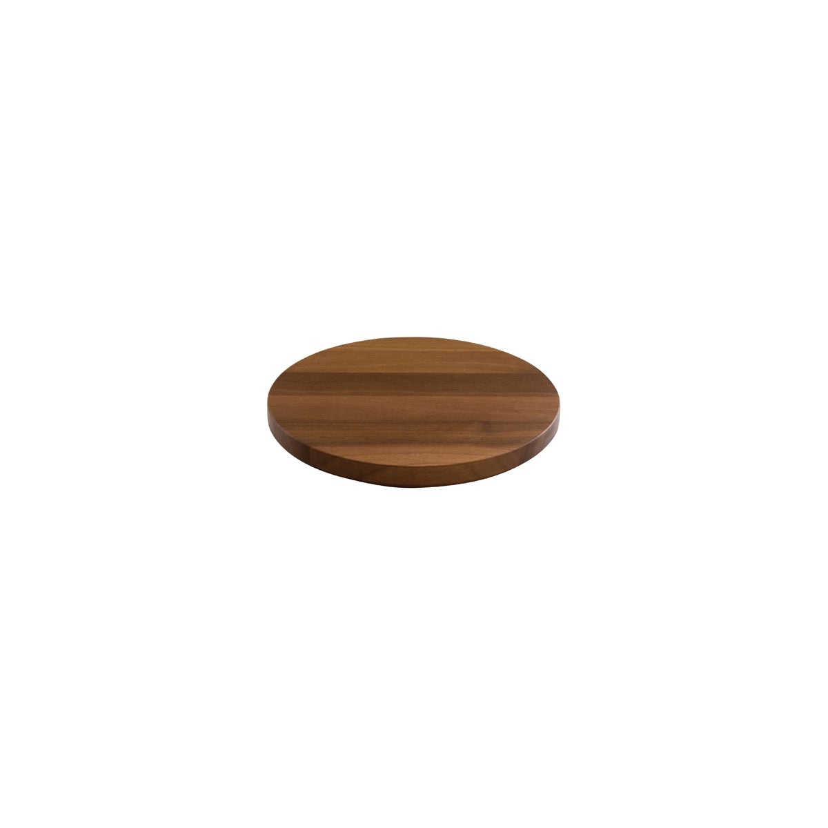 CRASTERBUWP1209 Craster Craster Tilt Walnut Plinth Round 218x25mm Tomkin Australia Hospitality Supplies