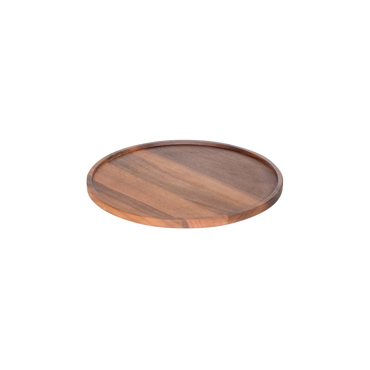 CRASTERBUWP1219 Craster Craster Tilt Walnut Plinth Round Large 320x25mm Tomkin Australia Hospitality Supplies