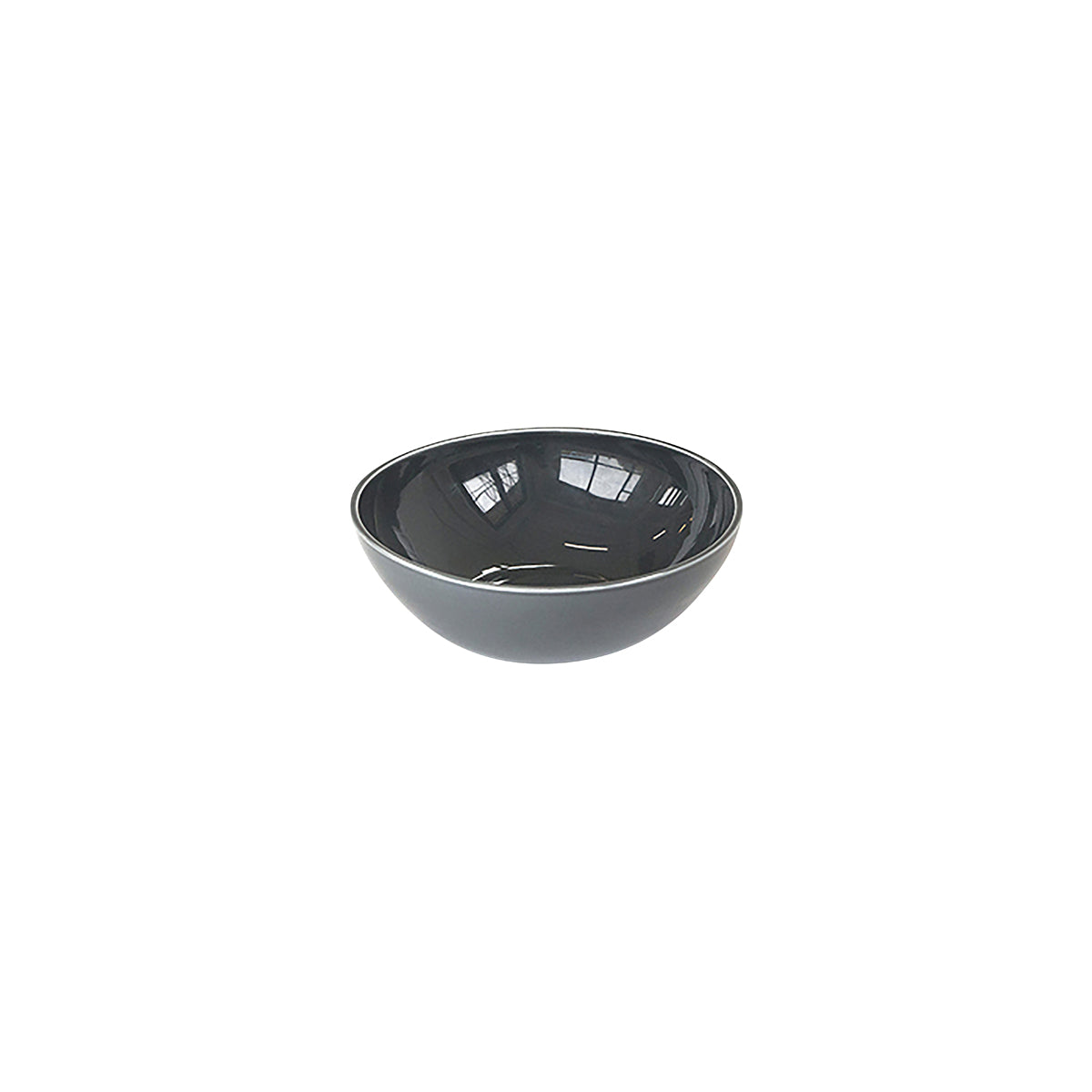 CRASTERBWCR1502 Craster Craster Tilt Dark Grey Ceramic Bowl Medium 250x85mm / 2Lt Tomkin Australia Hospitality Supplies