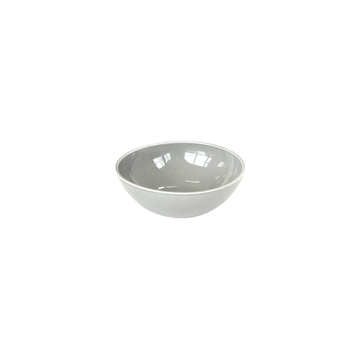 CRASTERBWCR1602 Craster Craster Tilt Light Grey Ceramic Bowl Medium 250x85mm / 2Lt Tomkin Australia Hospitality Supplies