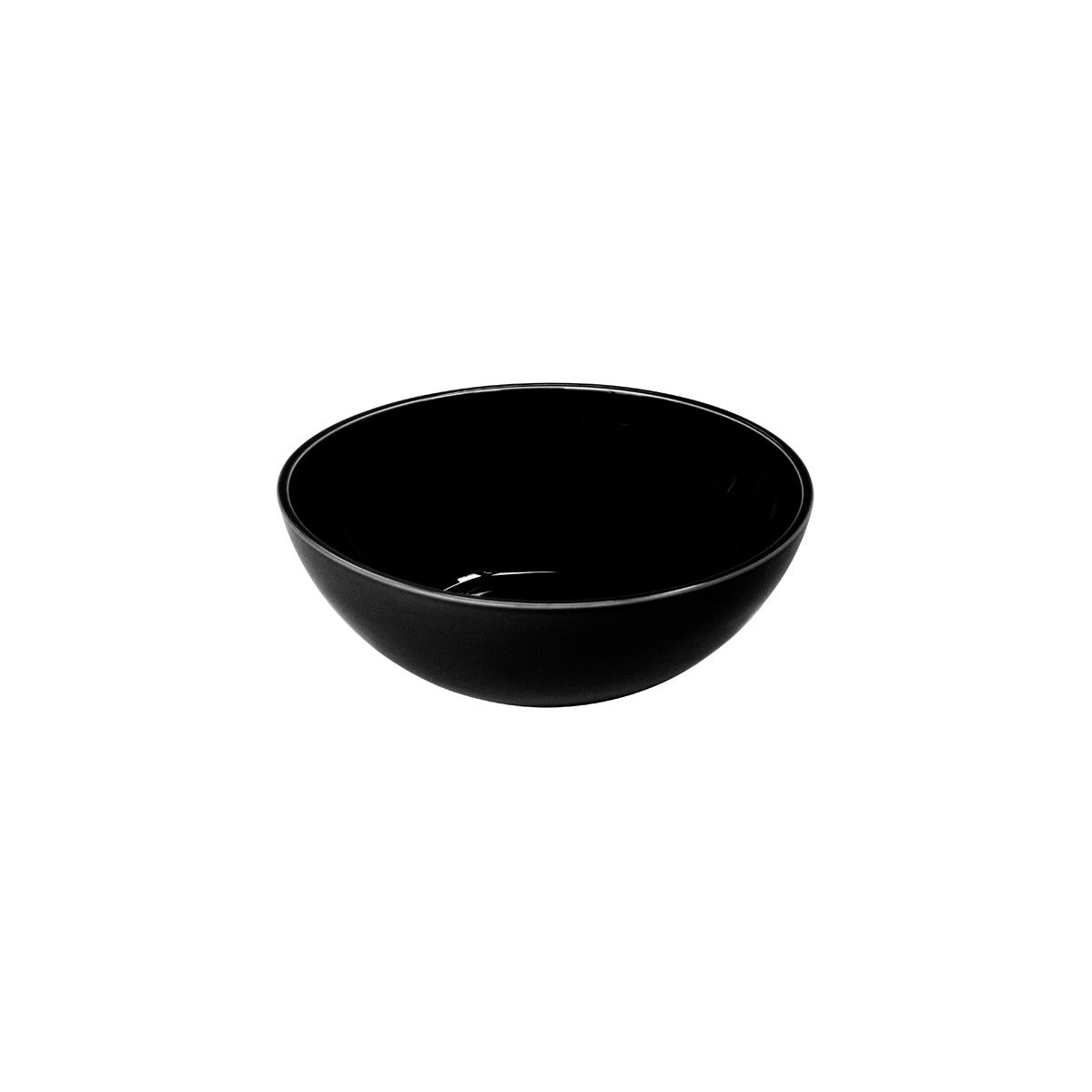 CRASTERBWCR1801 Craster Craster Tilt Black Ceramic Bowl Large 290x100mm / 3.5Lt Tomkin Australia Hospitality Supplies