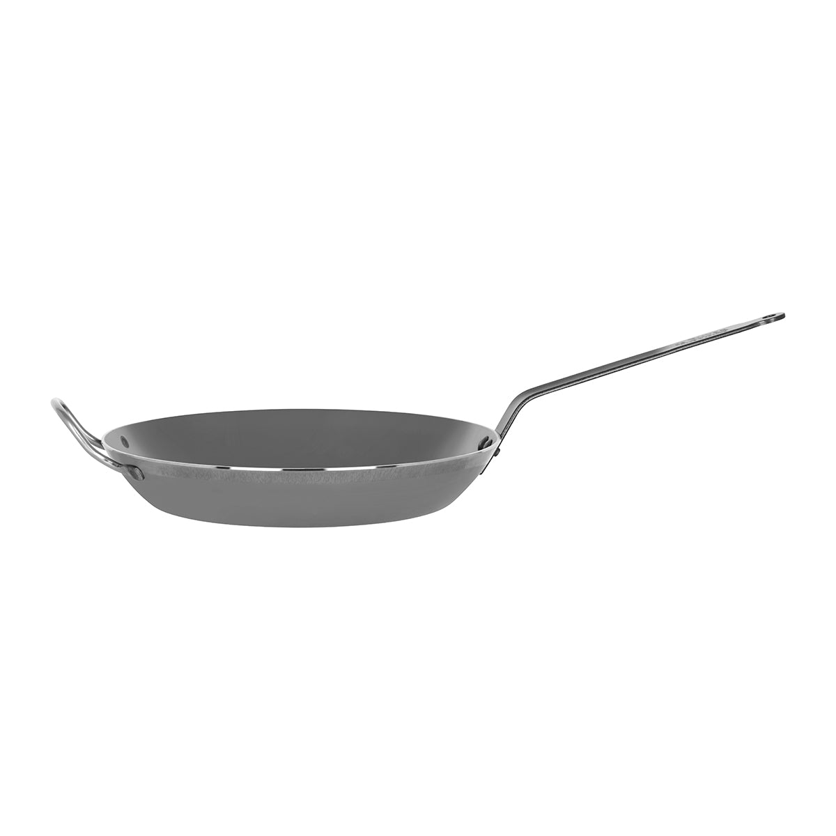 DEBUYER37136 De Buyer Carbone Plus Frypan Round 360mm Tomkin Australia Hospitality Supplies