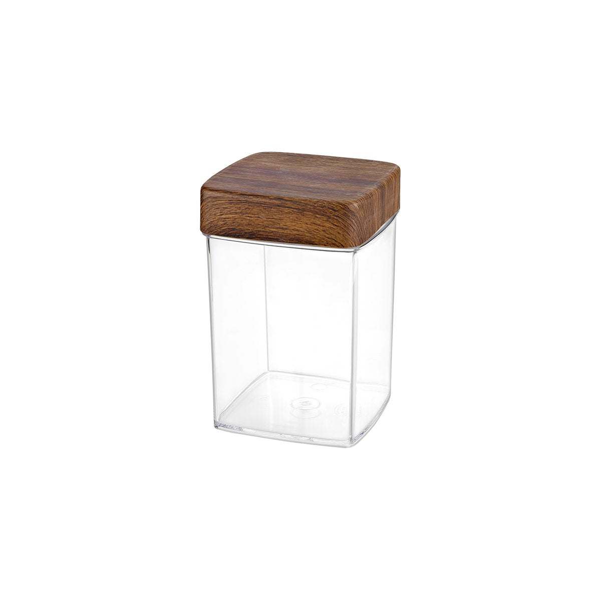 EVE10819 Evelin Evelin Square Cannister with Lid 120x120x180mm Tomkin Australia Hospitality Supplies