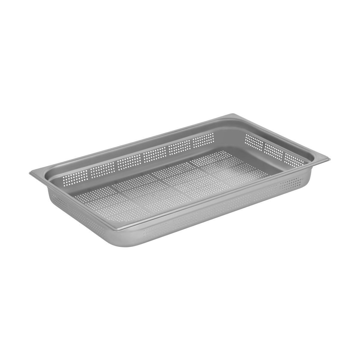 GNP-11065 Chef Inox Gastronorm Pan Perforated 1/1 Size 65mm Tomkin Australia Hospitality Supplies