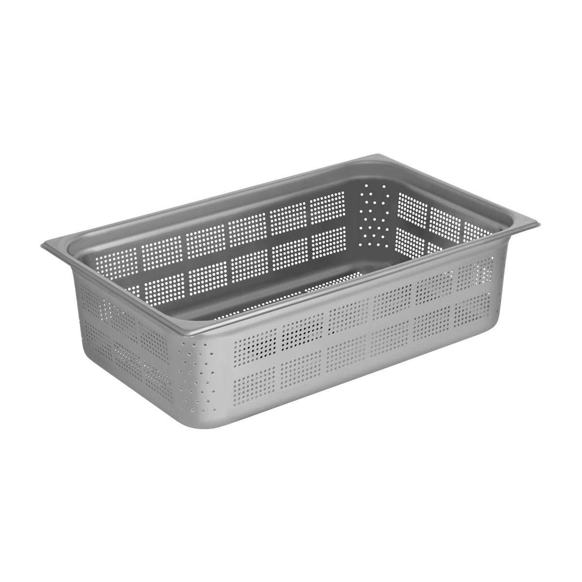 GNP-11150 Chef Inox Gastronorm Pan Perforated 1/1 Size 150mm Tomkin Australia Hospitality Supplies