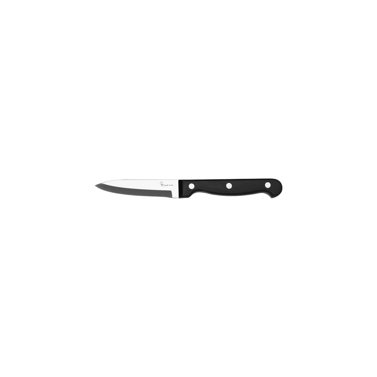 GS-2003 Get Set Paring Knife Black Handle 90mm Tomkin Australia Hospitality Supplies