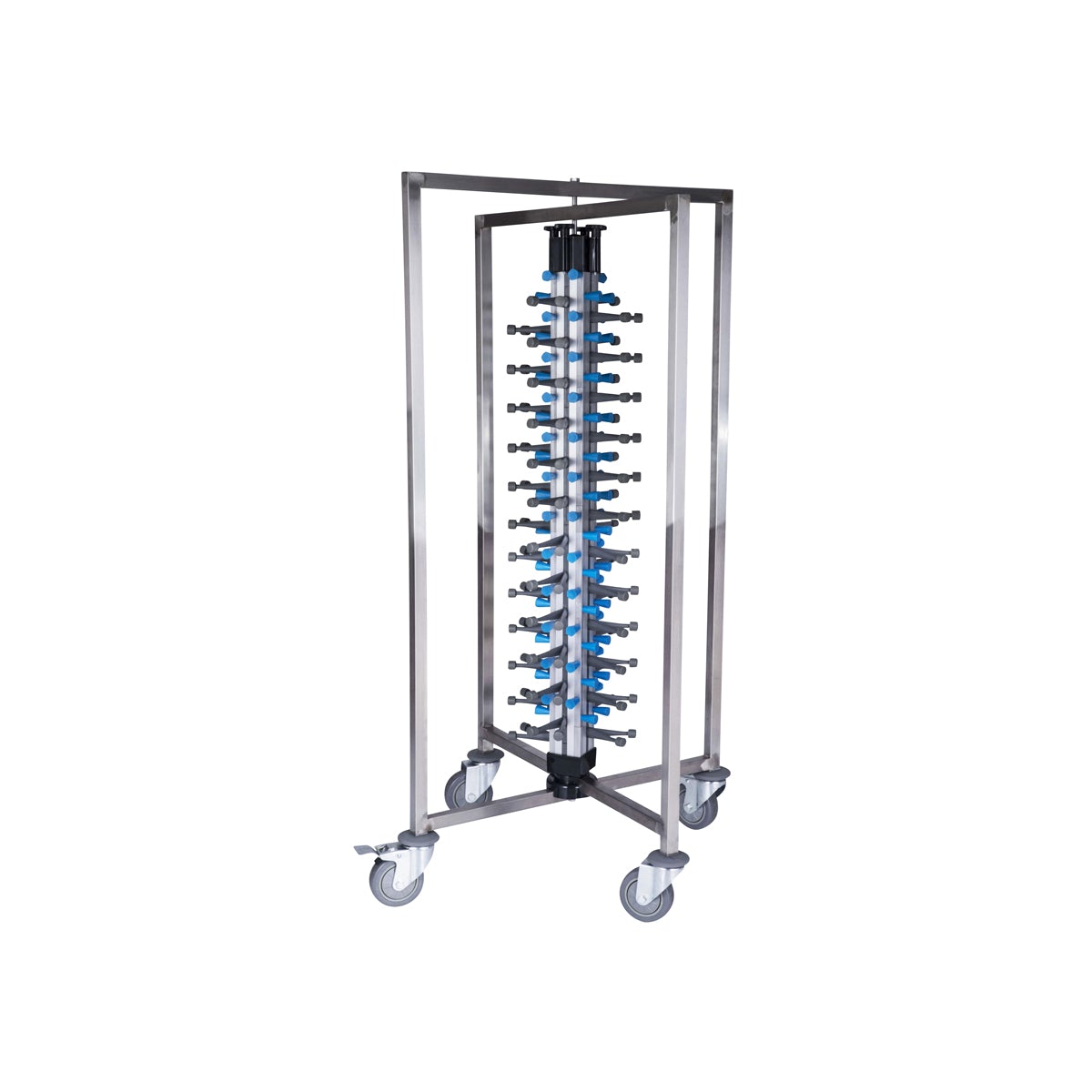 JW-DC48 Jiwins Mobile Plate Rack to Hold 48 Plates Tomkin Australia Hospitality Supplies