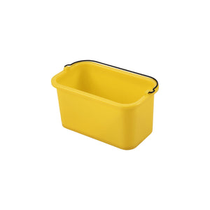 Container / Bucket for Cleaning Cart Yellow 9.46Lt