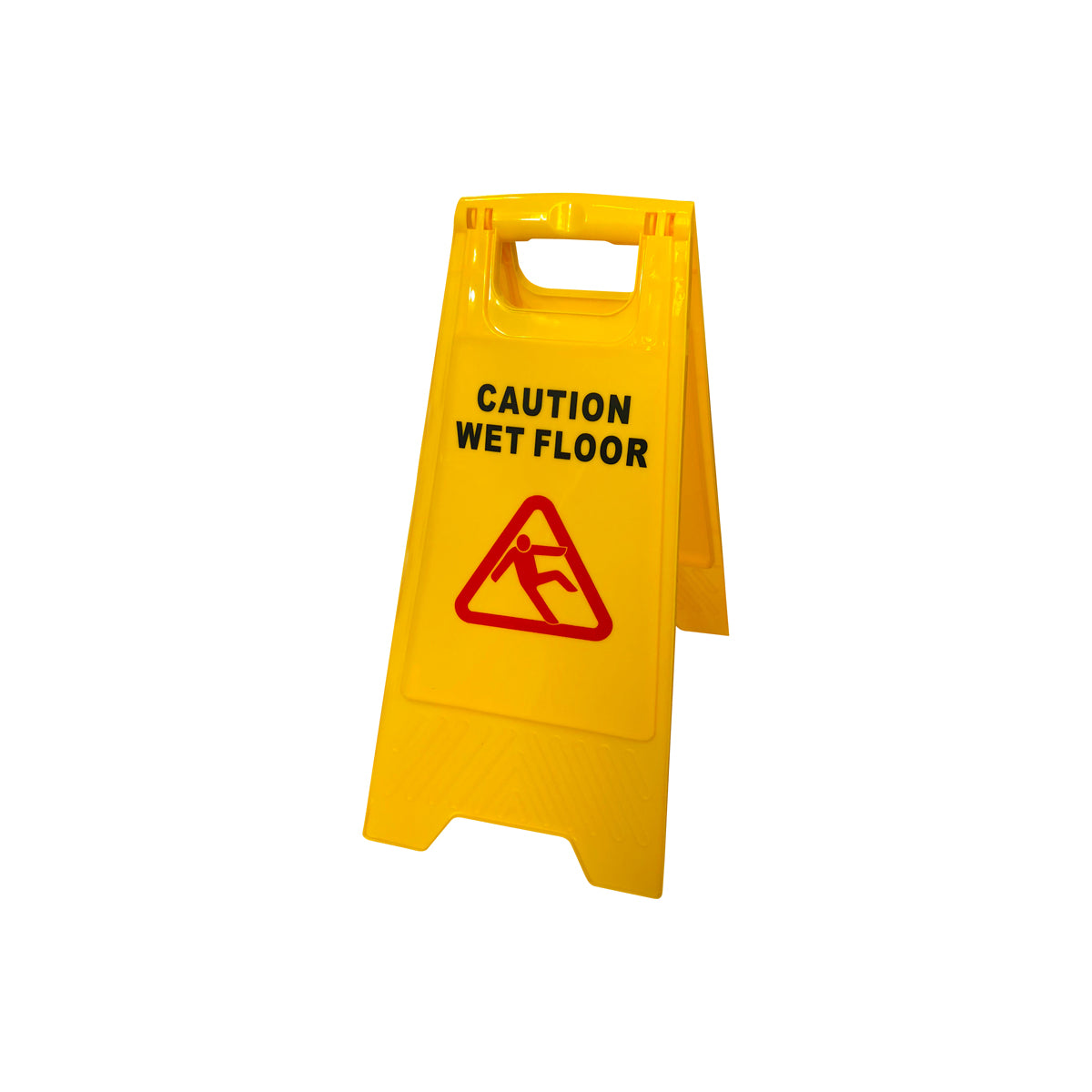 JW-FS Jiwins Caution Wet Floor Sign Yellow A-Frame Tomkin Australia Hospitality Supplies