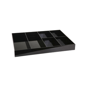 Top Divider Tray for Housekeeping Cart Black 620x480x65mm
