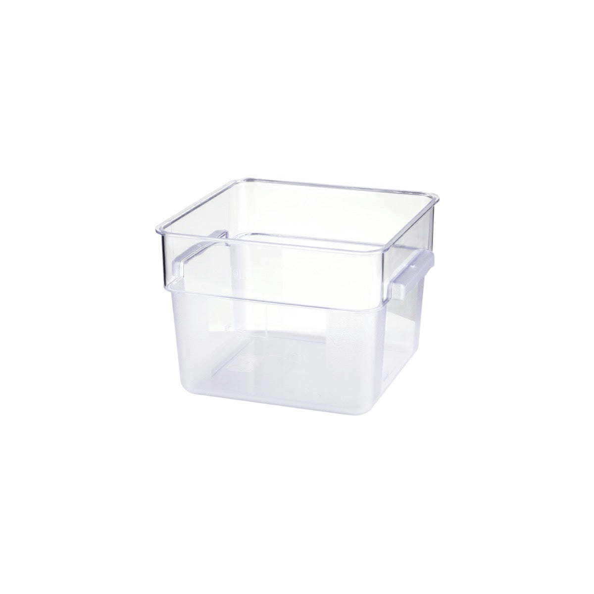 JW-P-062C Jiwins Square Food Storage Container Polycarbonate 225x225x190mm / 6Lt Tomkin Australia Hospitality Supplies
