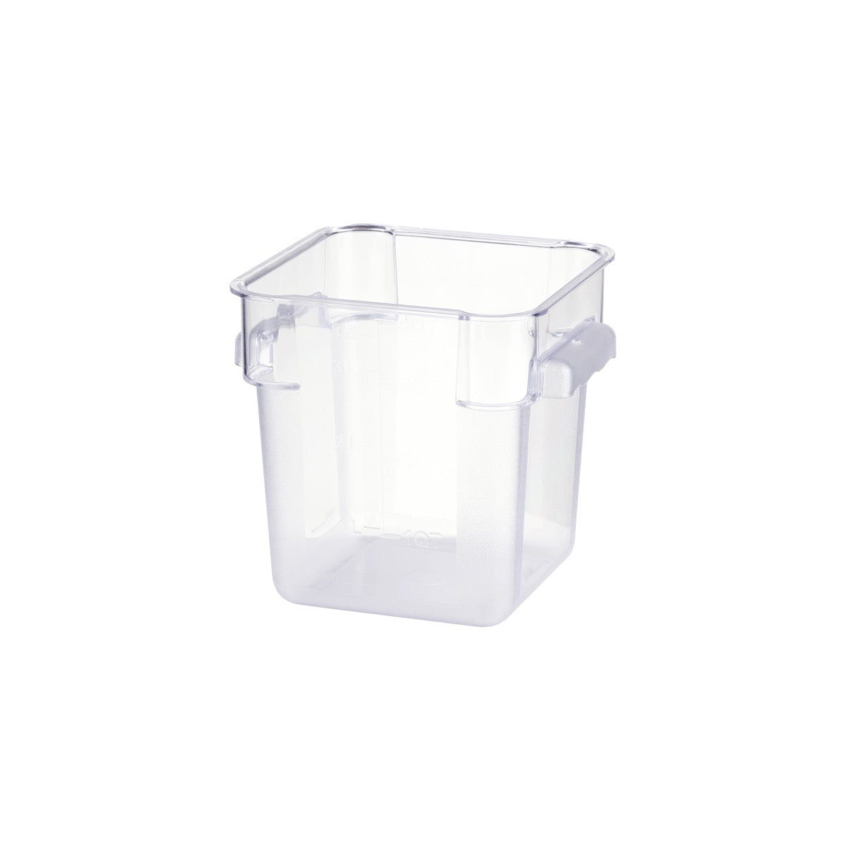 JW-P-063C Jiwins Square Food Storage Container Polycarbonate 225x225x230mm / 8Lt Tomkin Australia Hospitality Supplies