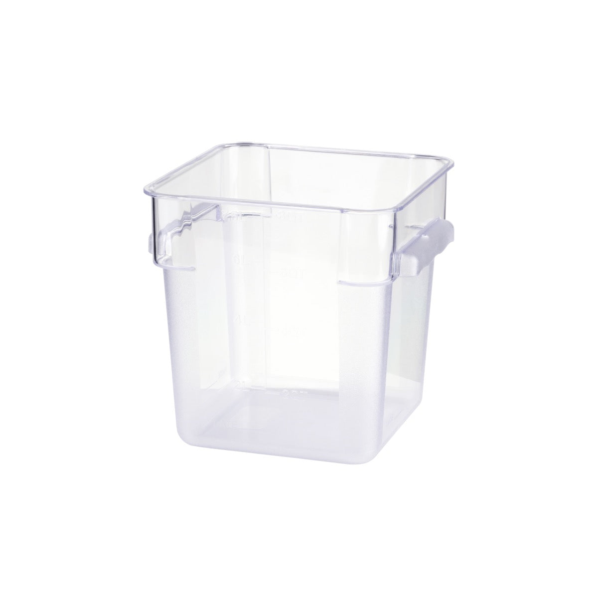 JW-P-064C Jiwins Square Food Storage Container Polycarbonate 285x285x210mm / 12Lt Tomkin Australia Hospitality Supplies