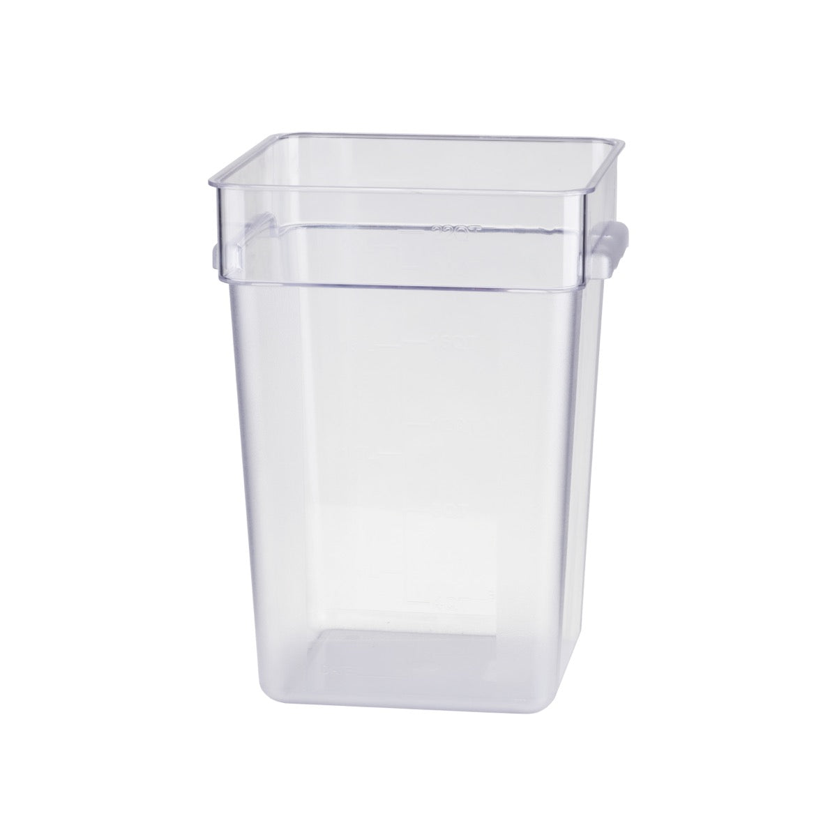 JW-P-066C Jiwins Square Food Storage Container Polycarbonate 285x285x400mm / 22Lt Tomkin Australia Hospitality Supplies