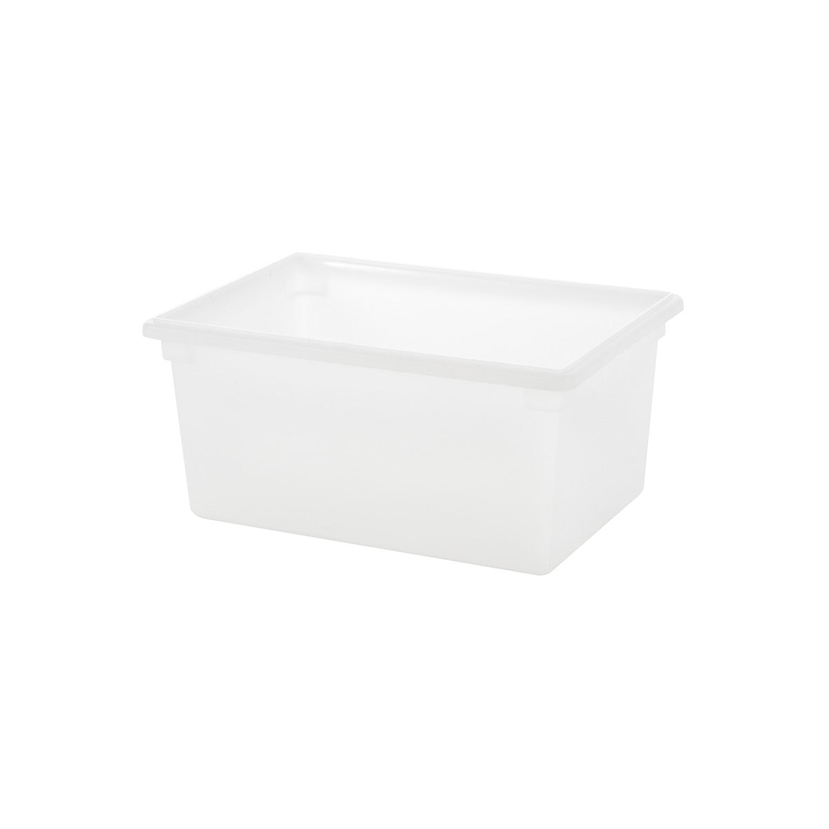 JW-P-068P Jiwins Rectangular Food Storage Container Polypropylene White 460x300x240mm / 18Lt Tomkin Australia Hospitality Supplies