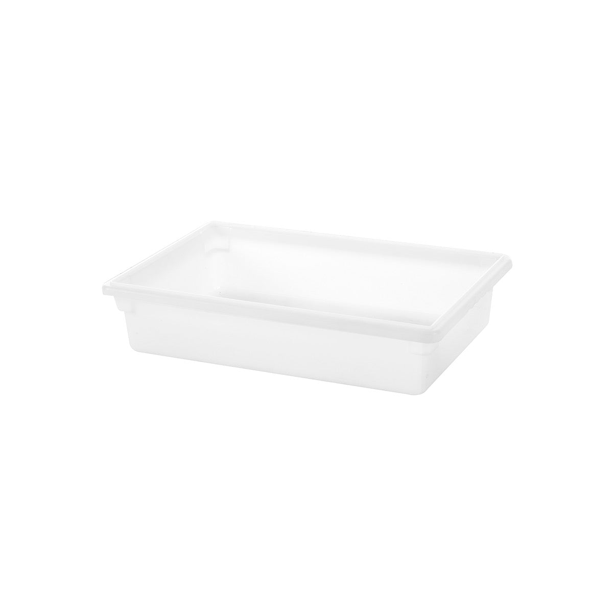 JW-P-072P Jiwins Rectangular Food Storage Container Polypropylene White 460x300x90mm / 6.6Lt Tomkin Australia Hospitality Supplies