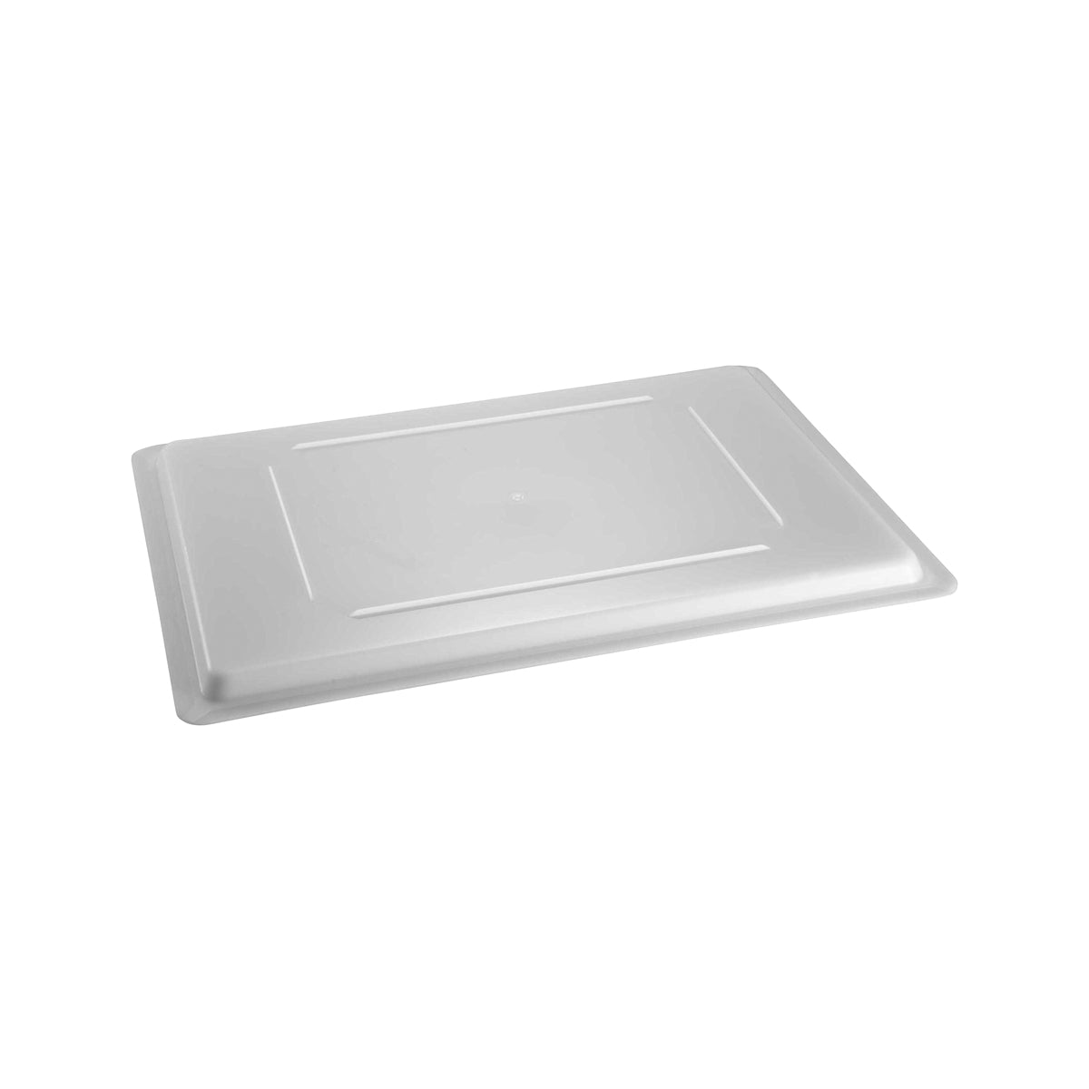 JW-P-084P Jiwins Rectangular Lid to Suit Food Container Polypropylene White 662x460x32mm Tomkin Australia Hospitality Supplies