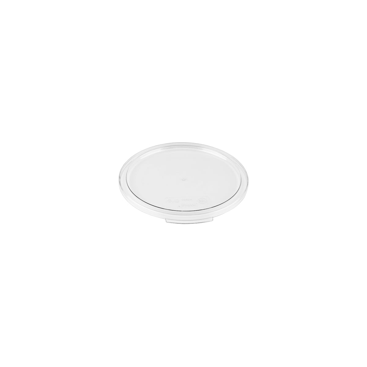 JW-P-091C Jiwins Round Lid to Suit Food Container Polycarbonate 192x12mm Tomkin Australia Hospitality Supplies