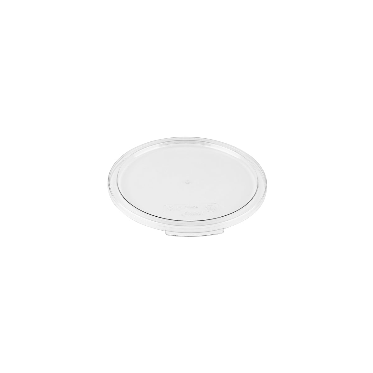 JW-P-092C Jiwins Round Lid to Suit Food Container Polycarbonate 232x12mm Tomkin Australia Hospitality Supplies