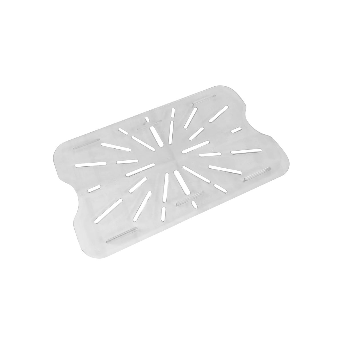 JW-P11DS Jiwins Gastronorm Drain Plate Polycarbonate 1/1 Size Tomkin Australia Hospitality Supplies