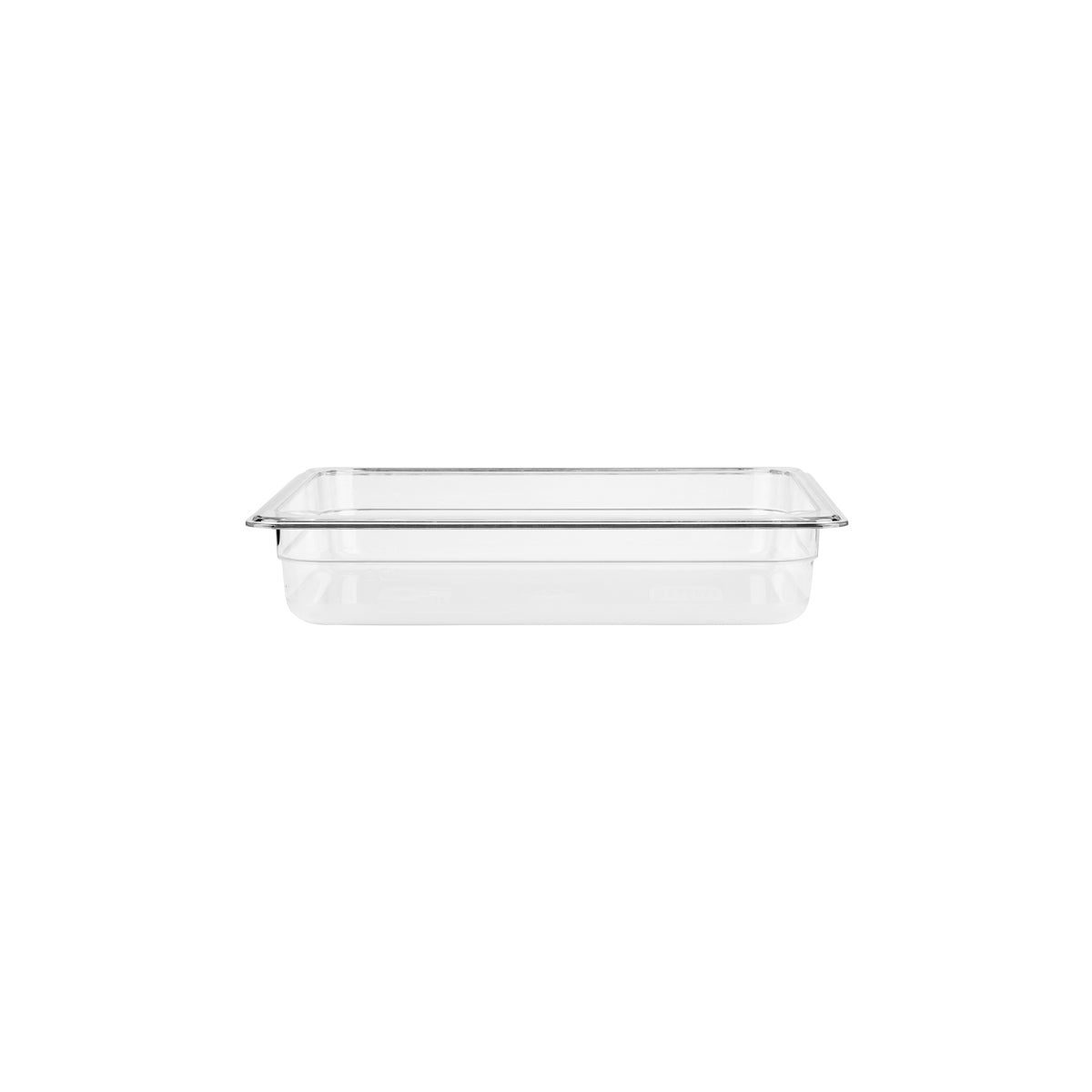 JW-P132-CLEAR Jiwins Gastronorm Pan Polycarbonate Clear 1/3 Size 65mm Tomkin Australia Hospitality Supplies