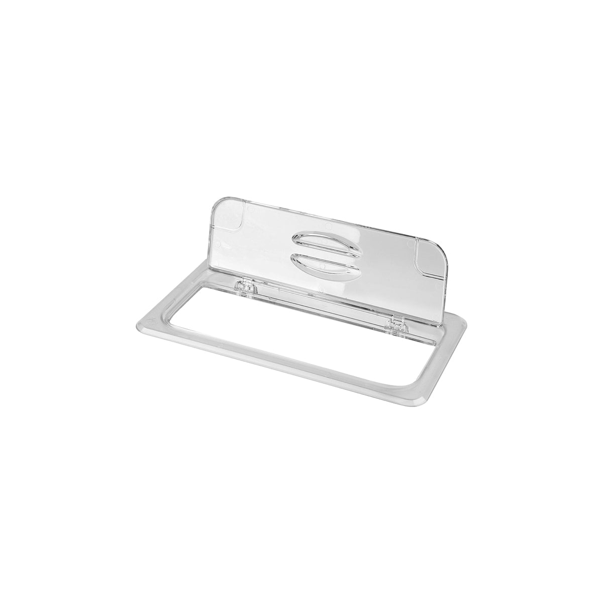 JW-P13FL Jiwins Gastronorm Flip Lid Polycarbonate 1/3 Size Tomkin Australia Hospitality Supplies