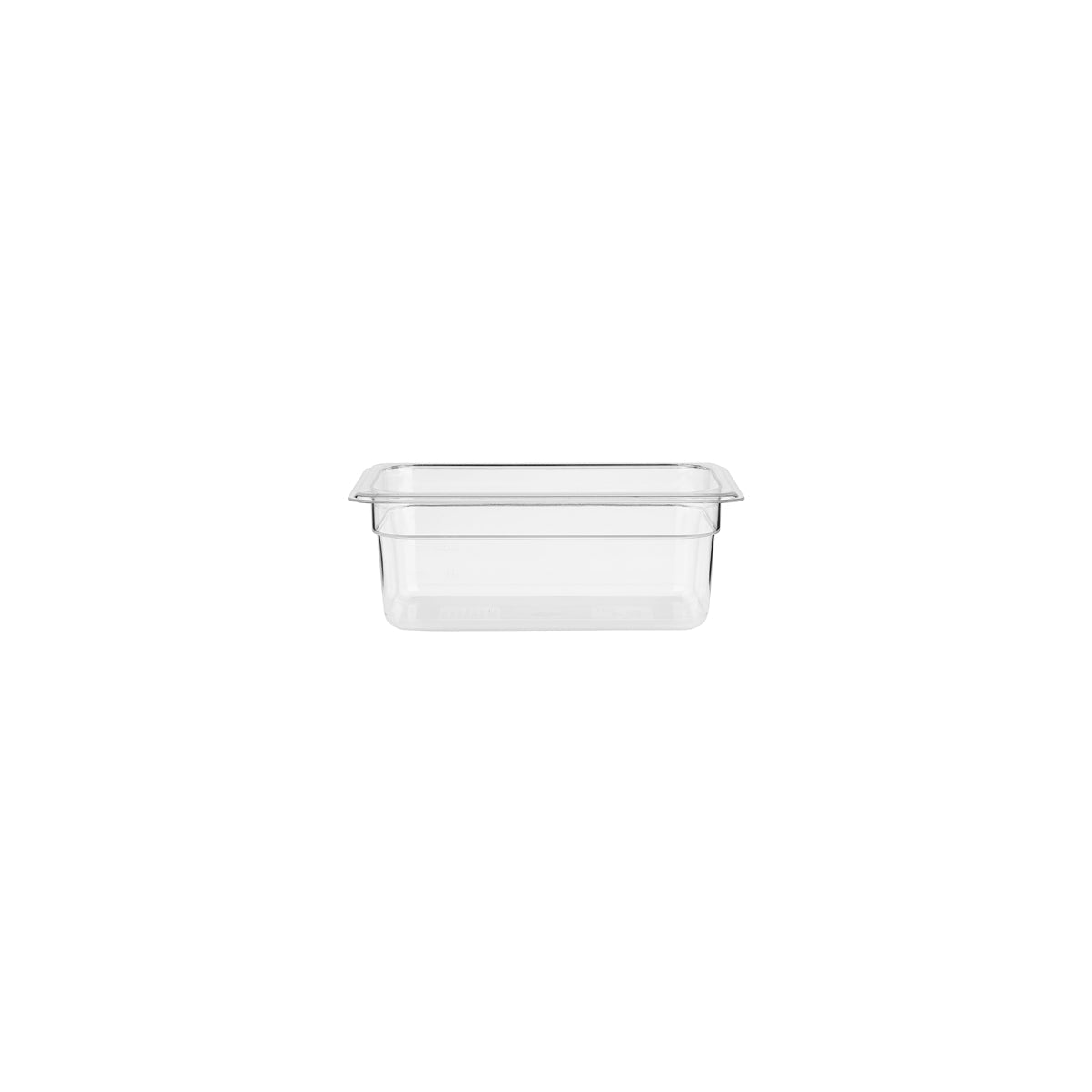 JW-P192-CLEAR Jiwins Gastronorm Pan Polycarbonate Clear 1/9 Size 65mm Tomkin Australia Hospitality Supplies