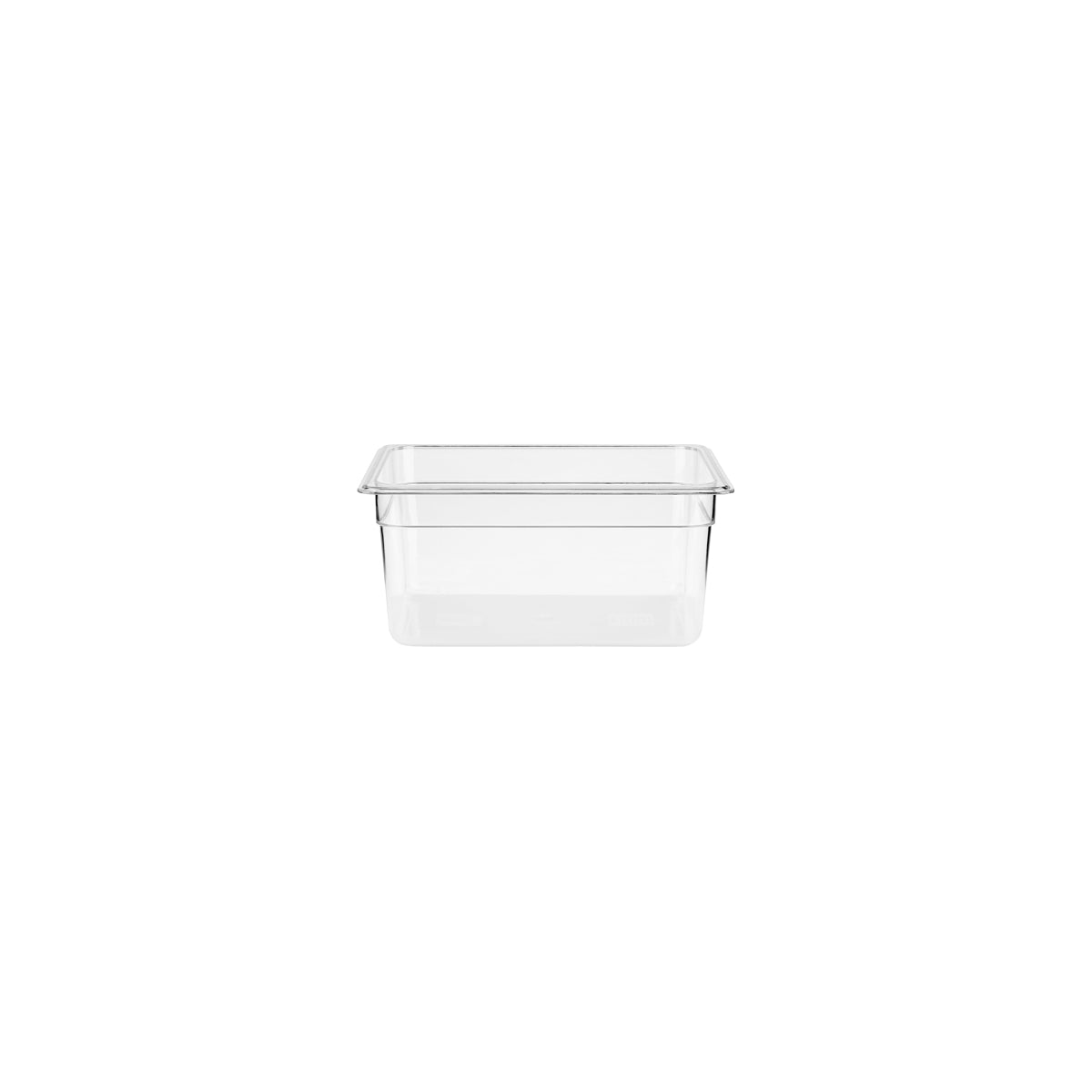 JW-P194-CLEAR Jiwins Gastronorm Pan Polycarbonate Clear 1/9 Size 100mm Tomkin Australia Hospitality Supplies