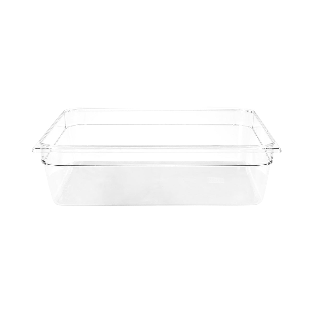 JW-P216 Jiwins Gastronorm Pan Polycarbonate Clear 2/1 Size 15mm Tomkin Australia Hospitality Supplies