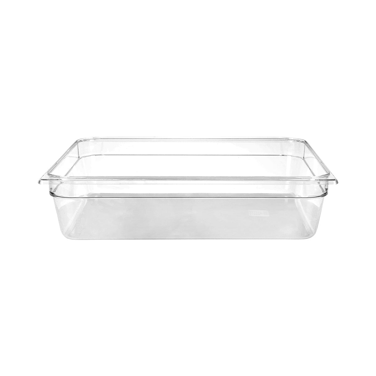 JW-P218 Jiwins Gastronorm Pan Polycarbonate Clear 2/1 Size 200mm Tomkin Australia Hospitality Supplies