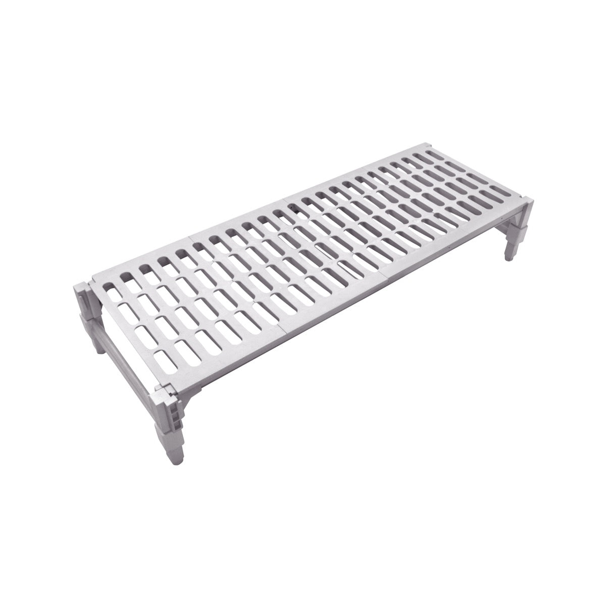 JW-PSH7221 Jiwins Heaver Dunnage Rack Grey Polypropylene / Iron 1825x530x225mm Tomkin Australia Hospitality Supplies