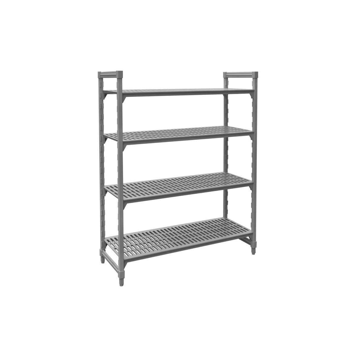 JW-PSU361872 Jiwins Vented Shelf Complete Unit Grey Polypropylene / Iron 910x455x1800mm Tomkin Australia Hospitality Supplies