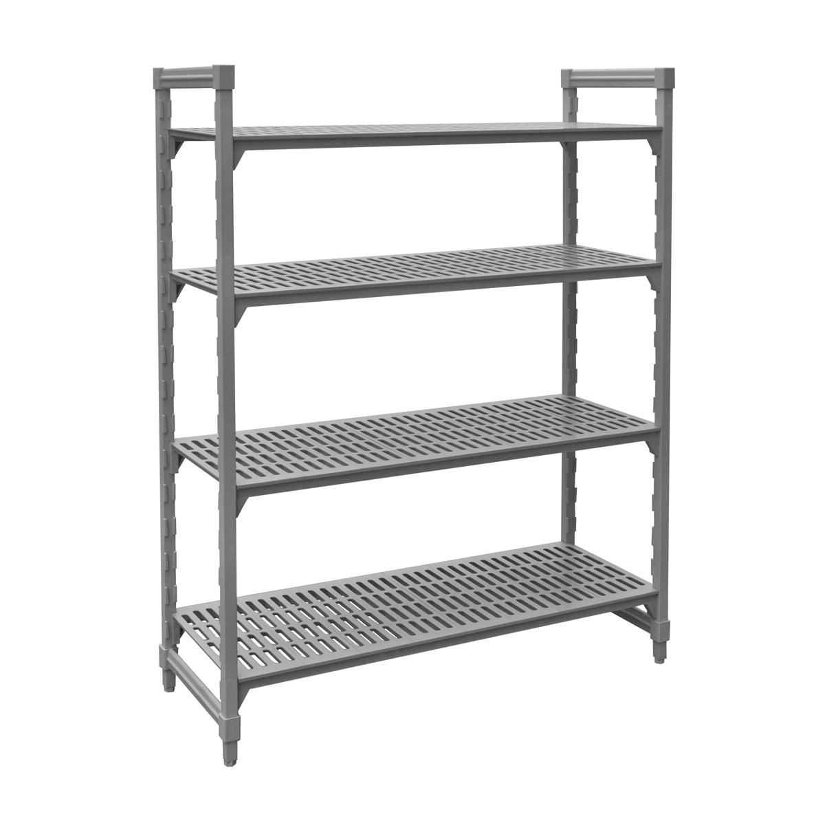 JW-PSU602472 Jiwins Vented Shelf Complete Unit Grey Polypropylene / Iron 1525x610x1800mm Tomkin Australia Hospitality Supplies
