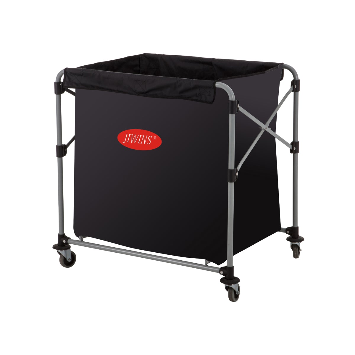 JW-XC300 Jiwins Collapsible Laundry Cart with 300Lt Vinyl Bag Tomkin Australia Hospitality Supplies