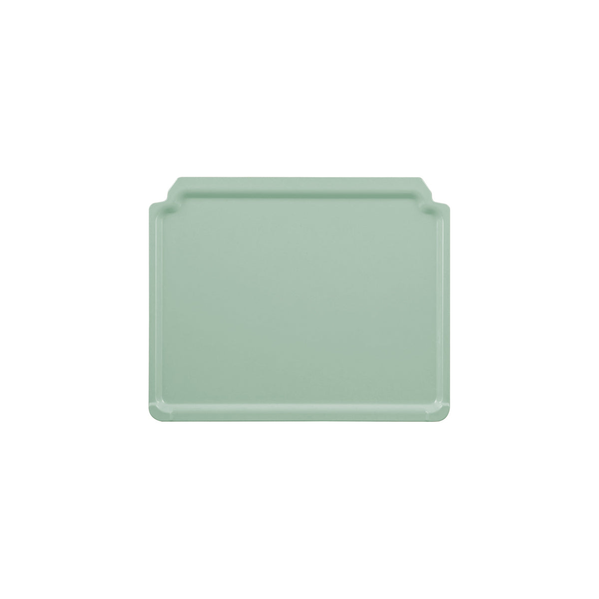 KCMED330280RA/GN-SM Kocel Medi Light Green Rectangular Breakfast Tray Smooth 330x280mm Tomkin Australia Hospitality Supplies