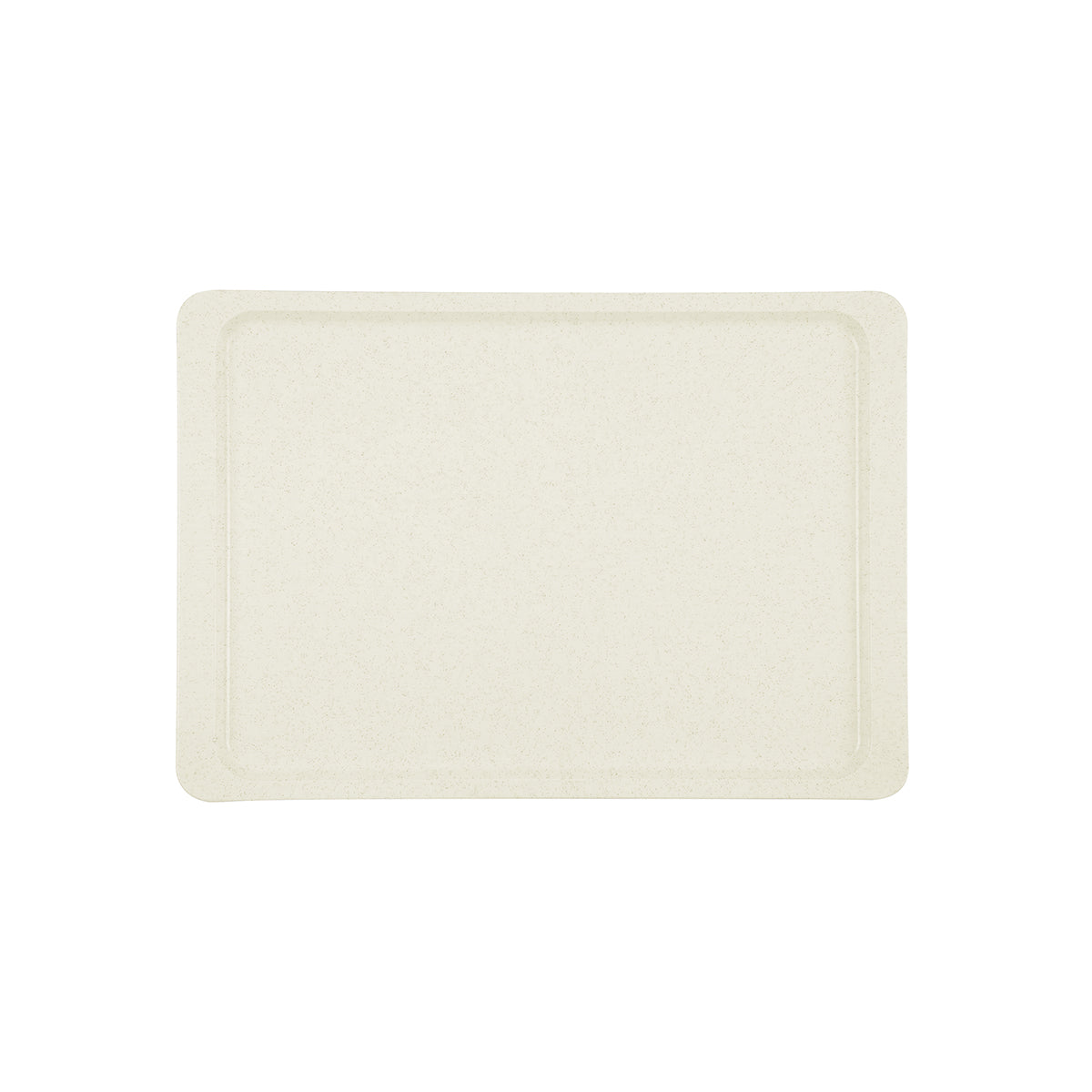 KCPOL370530/CR-SM Kocel Poly Cream Rectangular Tray EN 1/1 Smooth 530x370mm Tomkin Australia Hospitality Supplies